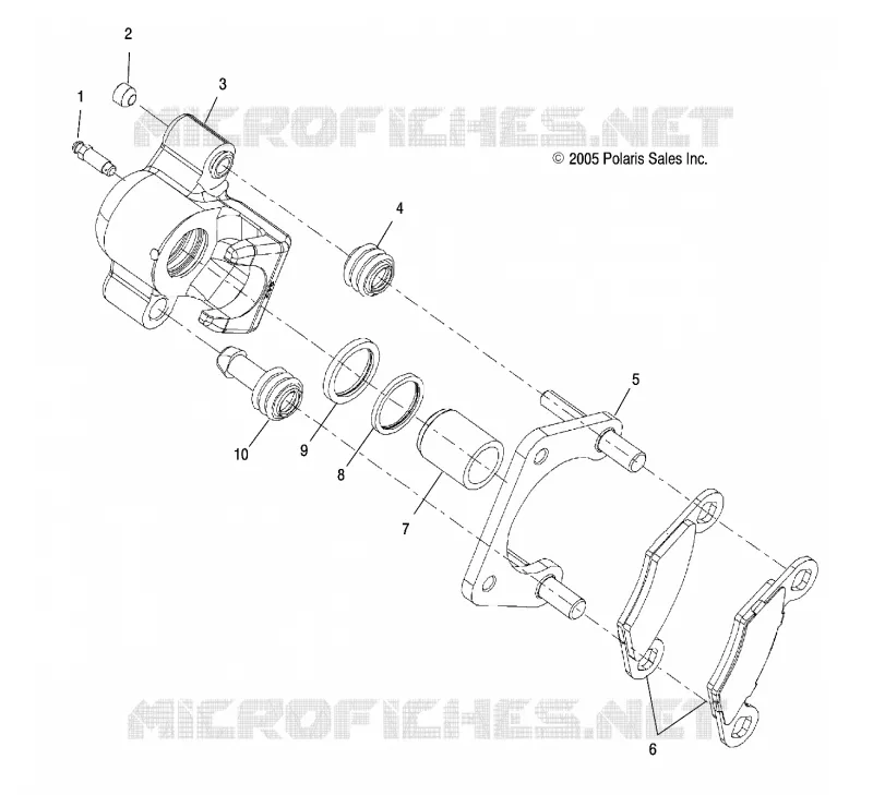 BRAKES, PINZA POSTERIORE