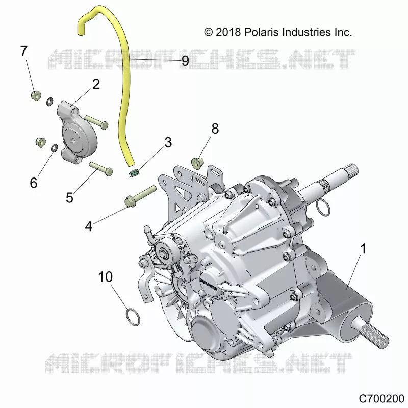 DRIVE TRAIN, MAIN SCATOLA INGRANAGGI MONTAGGIO