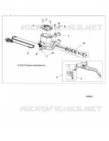 FRENO ANTERIORE BRAKE LEVER AND MASTER CYLINDER