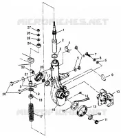 ANTERIORE MONTANTE Scrambler 400L W97BC38C (4939893989B004)