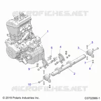 MOTORE, MOUNTING & LONG BLOCK