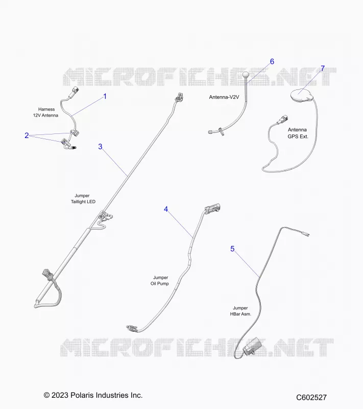 ELETTRICO, JUMPER WIRES/ANTENNAS/HARNESS