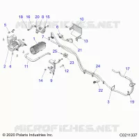 SISTEMA DI ALIMENTAZIONE CARBURANTE, FUEL TANK, EVAP