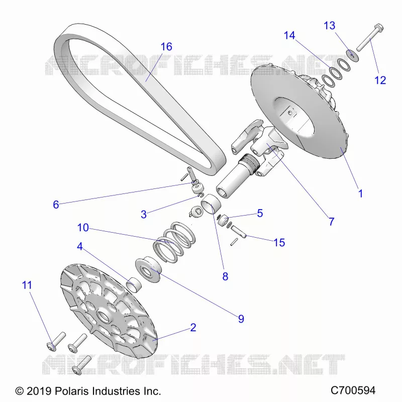 TRASMISSIONE, SECONDARY CLUTCH