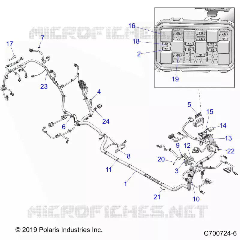 ELETTRICO, WIRE HARNESS