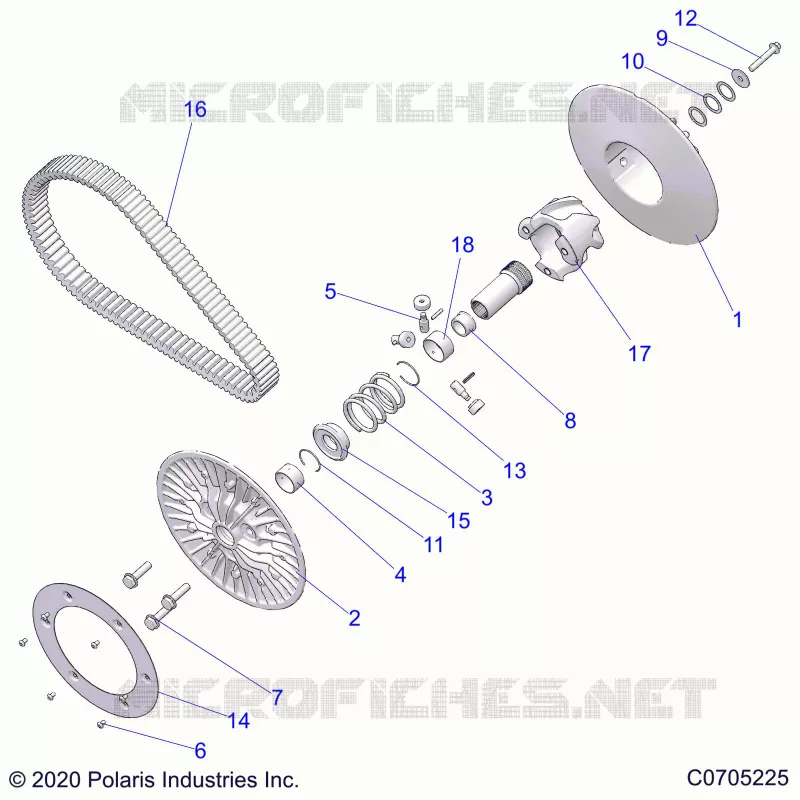 TRASMISSIONE, SECONDARY CLUTCH
