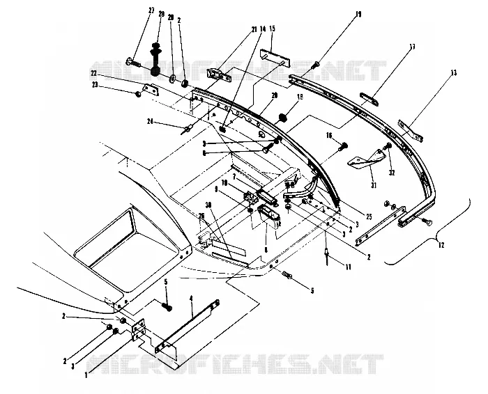 PARAURTI   CERNIERA (4909540954004A)