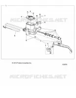 BRAKES, FRONT BRAKE LEVER AND CILINDRO PRINCIPALE