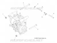 TRASMISSIONE, GEARCASE MOUNTING, REAR