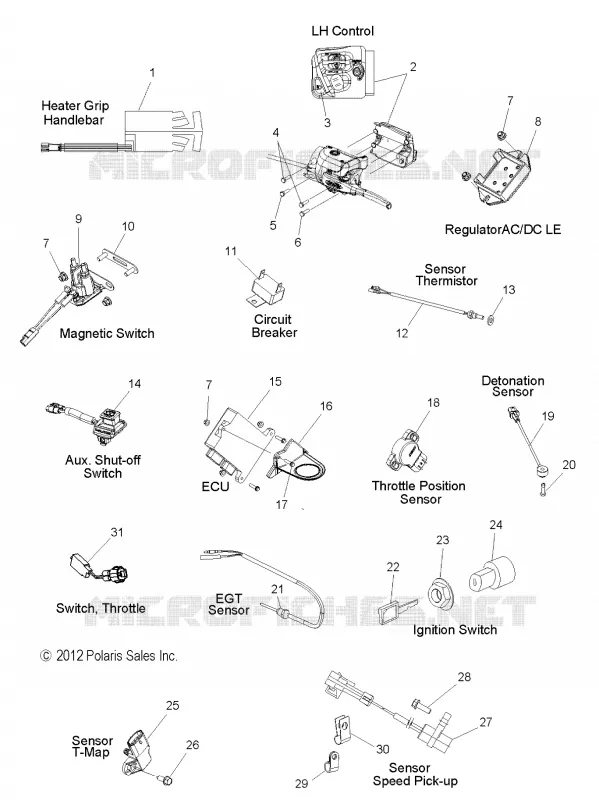 ELETTRICO, SWITCHES, SENSORS AND COMPONENTS