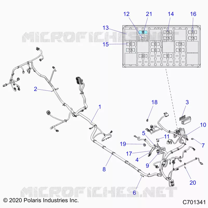 ELETTRICO, WIRE HARNESS