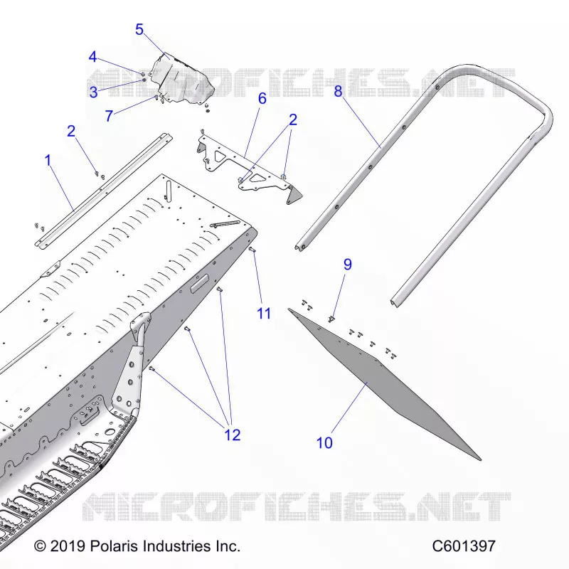 TELAIO, REAR ASM.