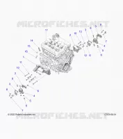 MOTORE, MOUNTING & LONG BLOCK