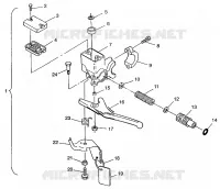 CILINDRO PRINCIPALE XCF 0971643 (4938613861A014)