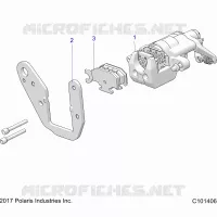 FRENO POSTERIORE CALIPER