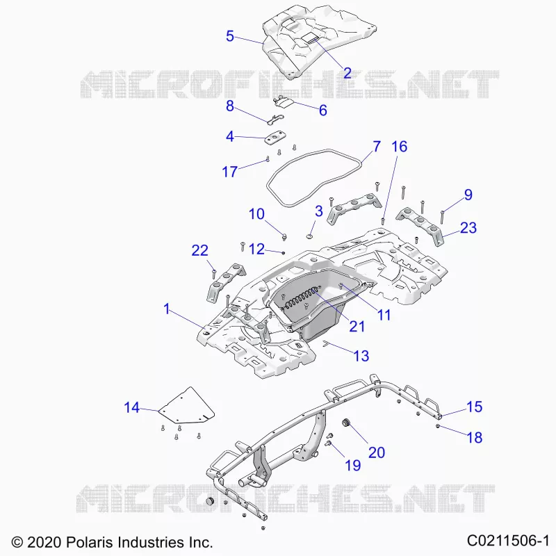 CARROZZERIA POSTERIORE RACK
