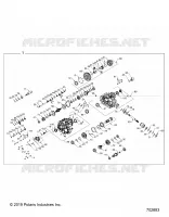 DRIVE TRAIN, PRINCIPALE SCATOLA INGRANAGGI INTERNALS