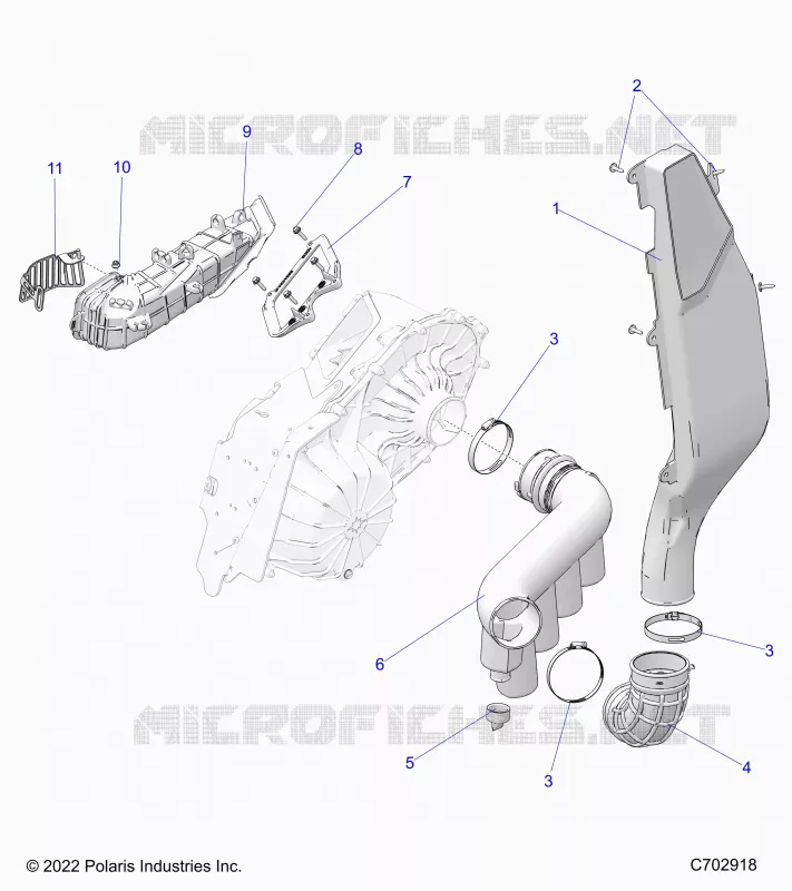 TRASMISSIONE, CLUTCH COVER DUCTING