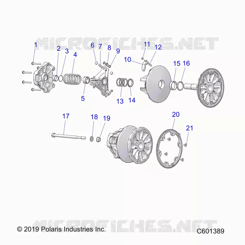 TRASMISSIONE, CLUTCH, PRIMARY