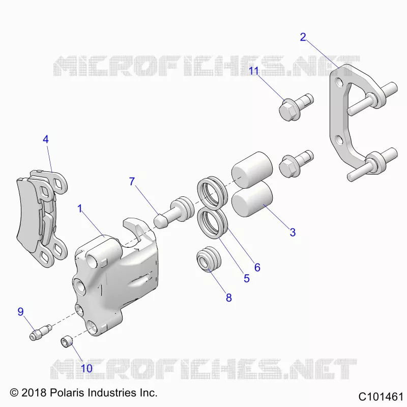 BRAKES, PINZA POSTERIORE