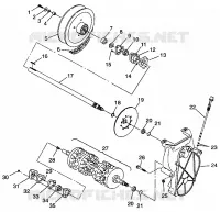 TRASMISSIONE 600 XCR 0975677, 600 XCR SE H975677 and EUROPEAN 600 XCR SE E97 (4937963796B010)
