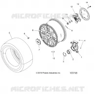 RUOTE, REAR AND HUB