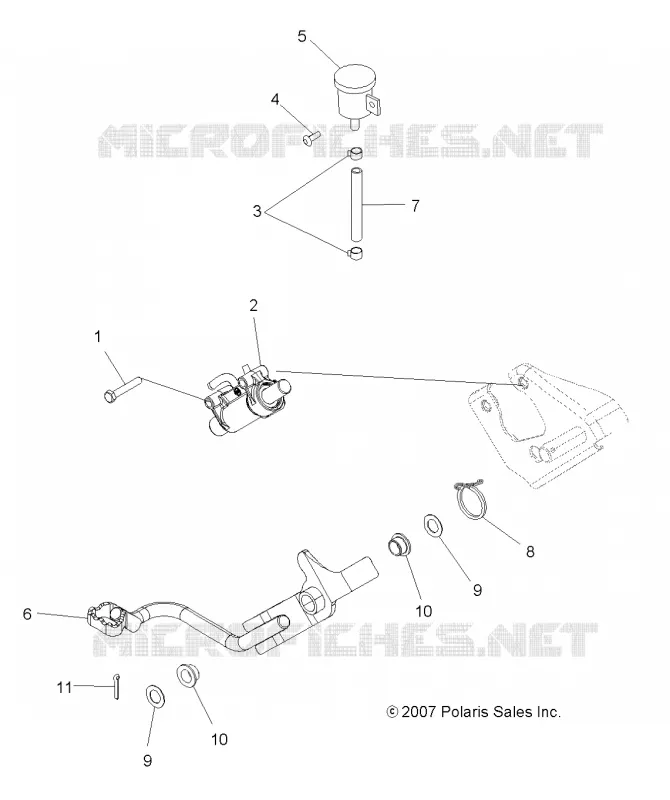 FRENOS, FRENO PEDAL and REAR CILINDRO PRINCIPALE