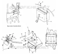 BATTERIA BOX TRAIL TOURING 0982362 and EUROPEAN TRAIL TOURING E982362 (4942314231A009)