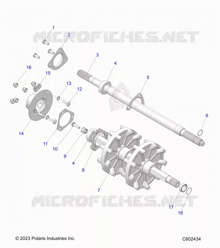 DRIVE TRAIN, JACKSHAFT AND ALBERO DI TRASMISSIONE