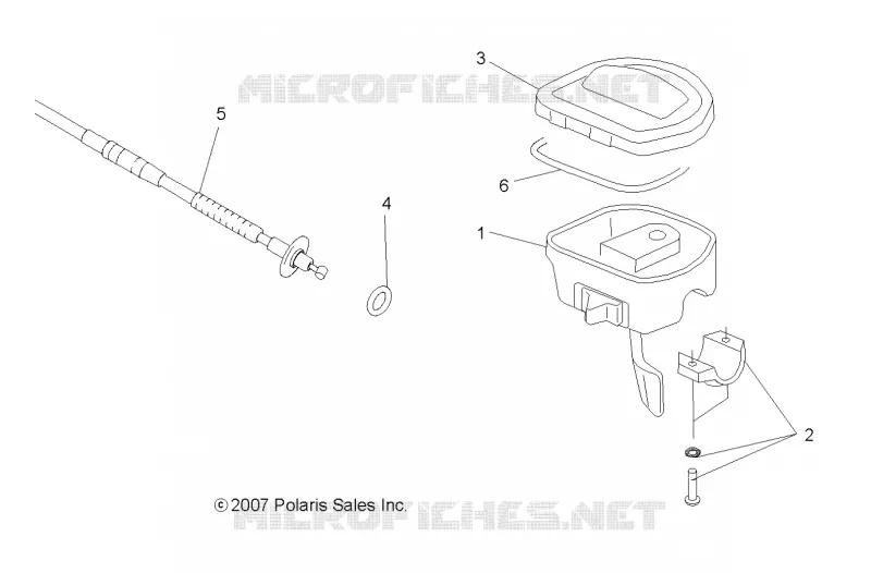 TIMONE, CONTROLLI, ACCELERATORE ASM. and CABLE