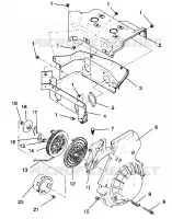 VENTILATORE HOUSING   AUTOAVVOLGENTE ASSEMBLY TRAIL / 0930761 and  TRAIL DELUXE (4923222322041A)