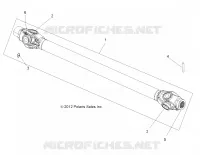 DRIVE TRAIN, PROP ALBERO, FRONT