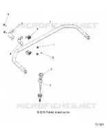 SUSPENSION, BARRA DI STABILIZZAZIONE REAR