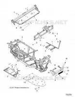 CHASSIS, TELAIO AND FRONT BUMPER