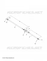 DRIVE TRAIN, FRONT PROP ALBERO