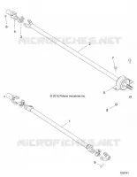 DRIVE TRAIN, FRONT PROP ALBERO