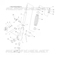 SUSPENSION, ANTERIORE MONTANTE