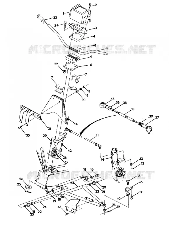 INSIEME DELLO STERZO 6X6 UPDATED 2-91 (4919811981011A)