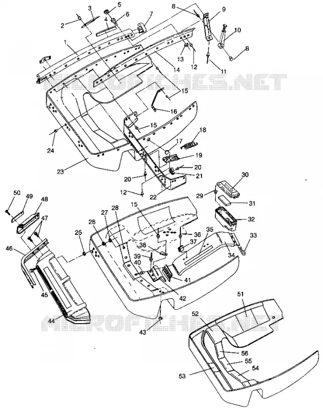 NOSEPAN RXL 0940768 and RXL TOURING 0940869 (4925062506005A)