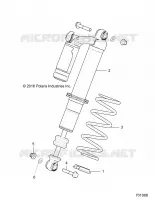 SUSPENSION, SHOCK ANTERIORE MOUNTING