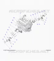 MOTORE, MOUNTING & LONG BLOCK