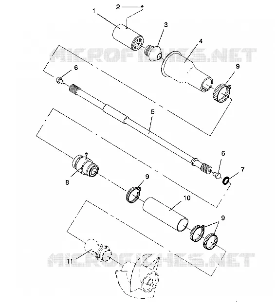 SISTEMA DI GUIDA SL 650 / B934058 (4924732473012A)