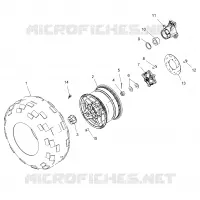 RUOTE, REAR TIRE AND BRAKE DISC
