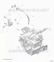 TRASMISSIONE, MAIN GEARCASE MOUNTING -R24RSF99AY (C701280-1)