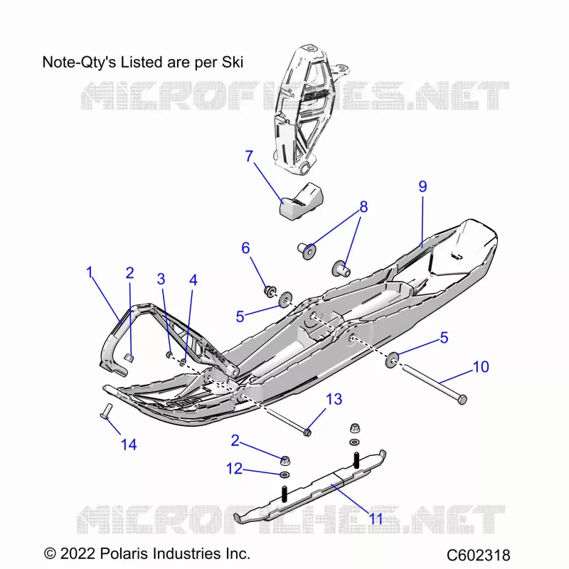 STEERING, SCIARE ASM
