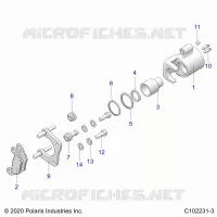 BRAKES, PINZA POSTERIORE