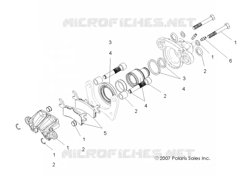 FRENO POSTERIORE CALIPER