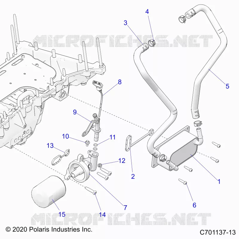 FILTRO DELL'OLIO, OIL COOLER AND RELATED