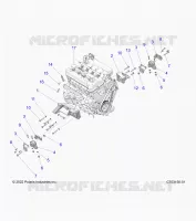 MOTORE, MOUNTING & LONG BLOCK