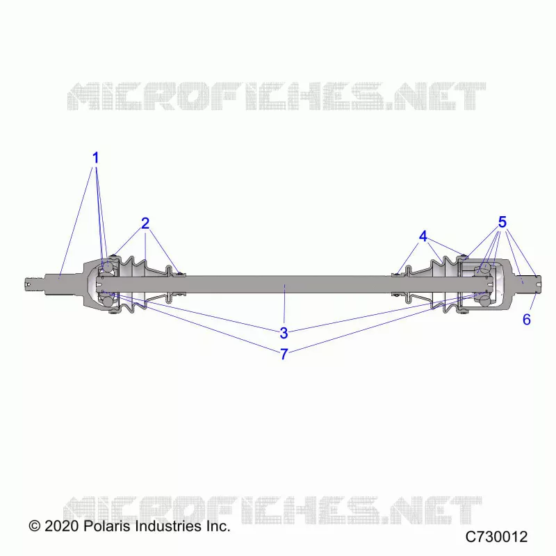 TRASMISSIONE, FRONT HALF SHAFT